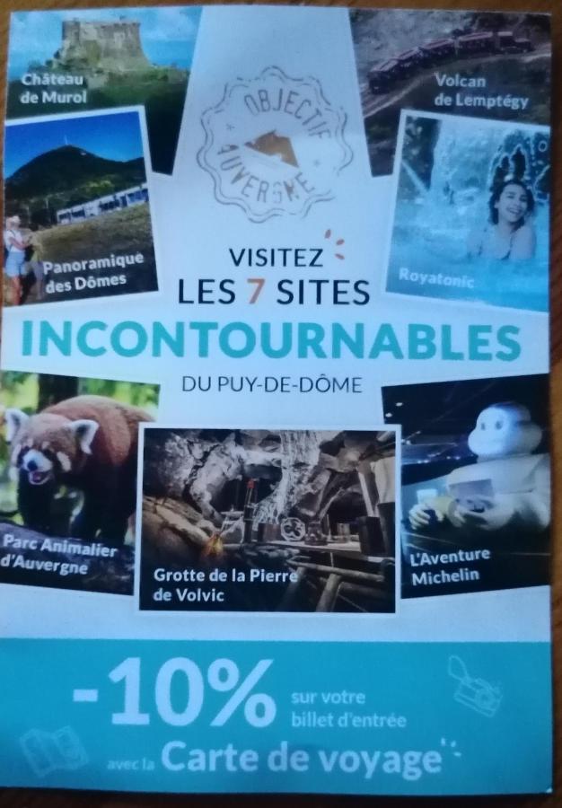 Lilas, Gite Saint Antoine, Orcival, Entre Sancy Et Volcans. Exterior foto